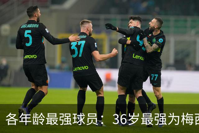 各年龄最强球员：36岁最强为梅西，39岁最强为C罗